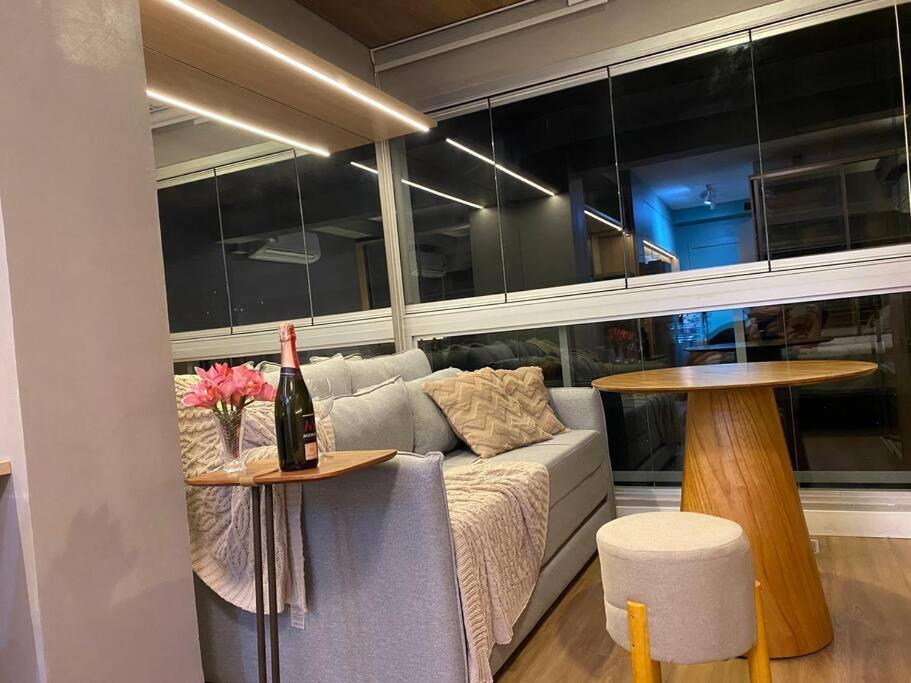 Apartamento Flat De Luxo Em Pinheiros Faria Lima *