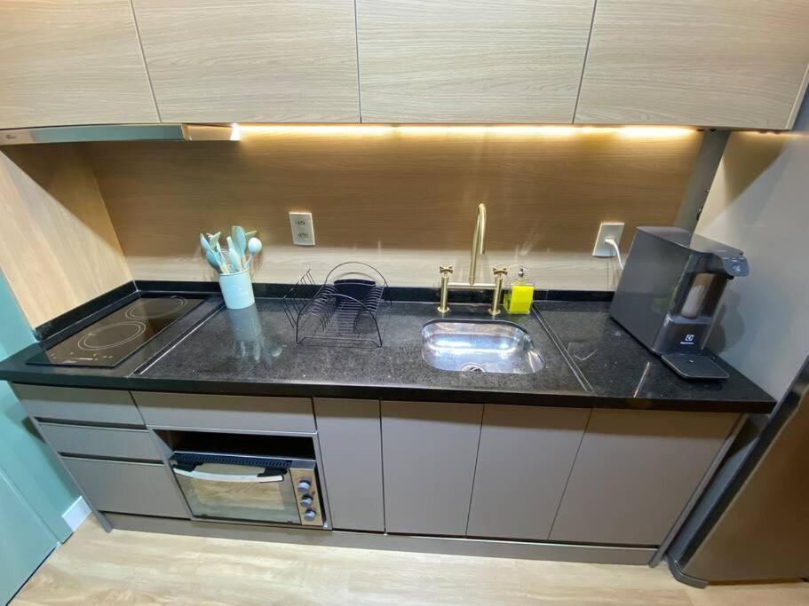 Apartamento Flat De Luxo Em Pinheiros Faria Lima *