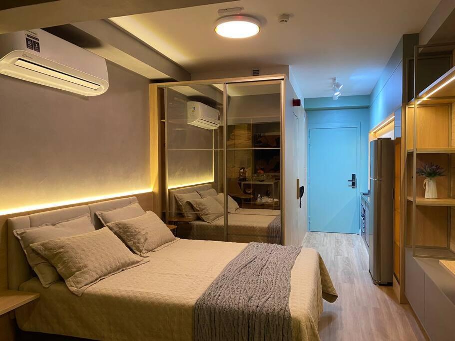 Apartamento Flat De Luxo Em Pinheiros Faria Lima *
